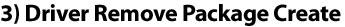 Driver Remove Package Create
